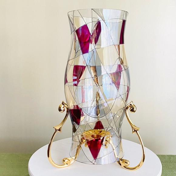 PartyLite Accents 2pc Partylite Mosaic Calypso Hurricane Poshmark